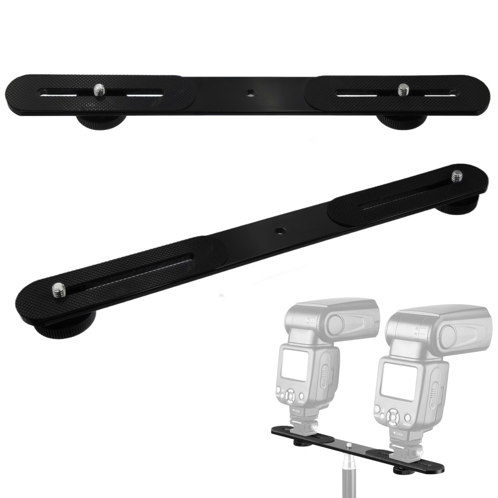 Photography Basics - Suporte Duplo para Flash com Parafuso