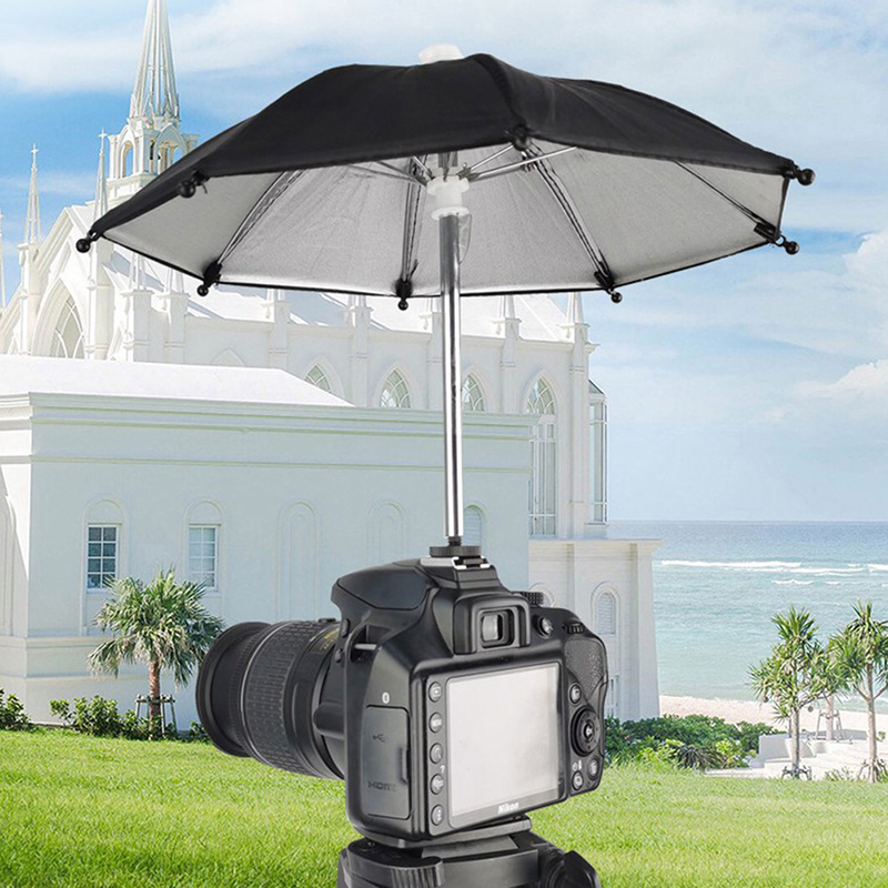 Photography Umbrella - 【AD】 1PC Guarda-chuva Preto para Câmera