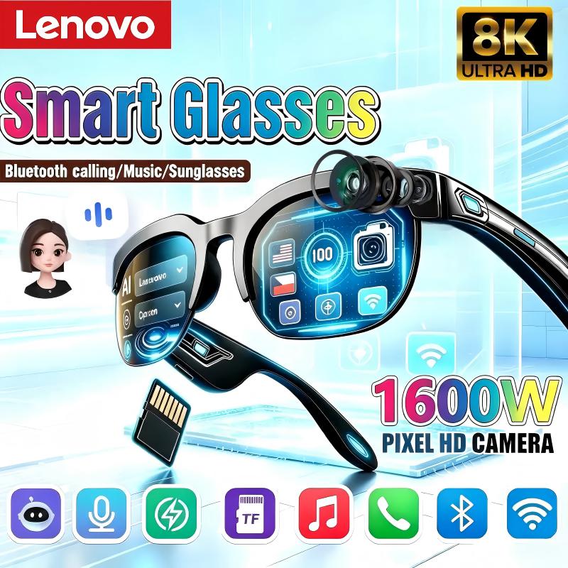 Photography Japanese - Óculos Inteligentes Lenovo com Controle Remoto,