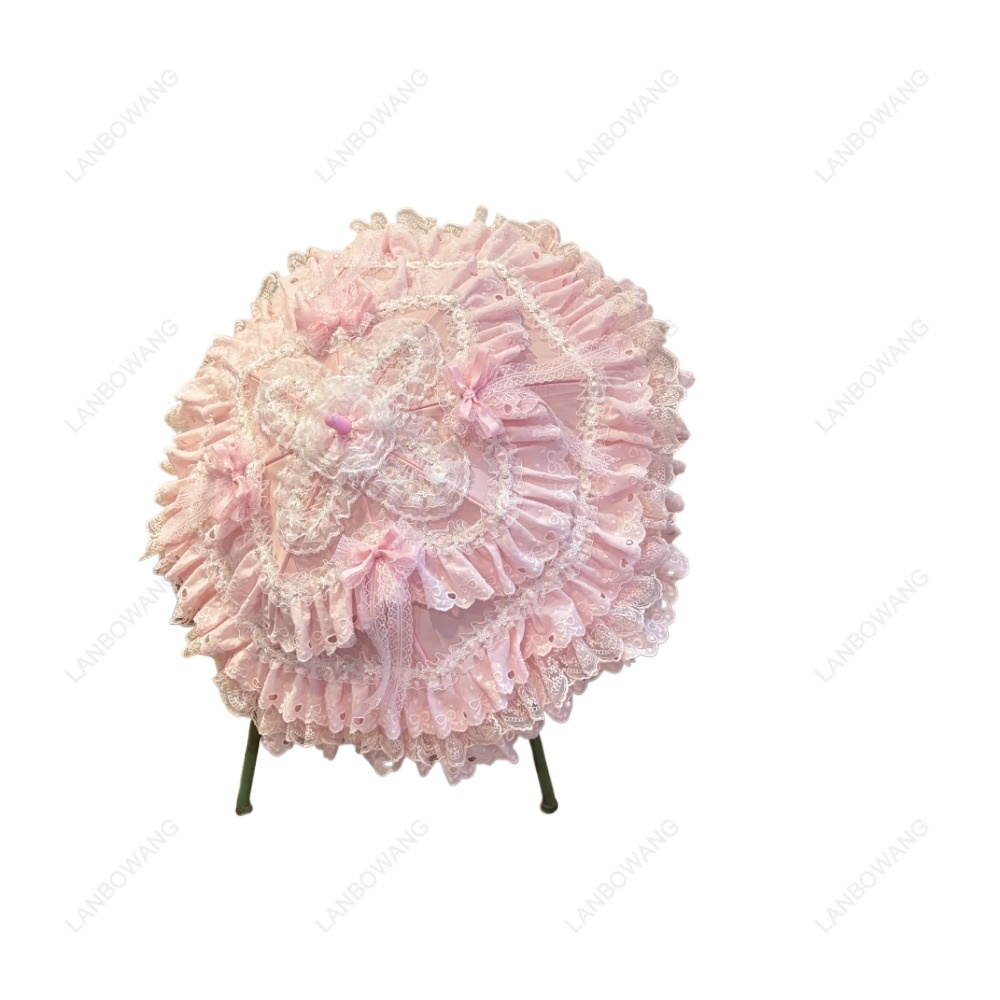 Photography Umbrella - Guarda-sol Mini Decorativo Ocidental em Renda