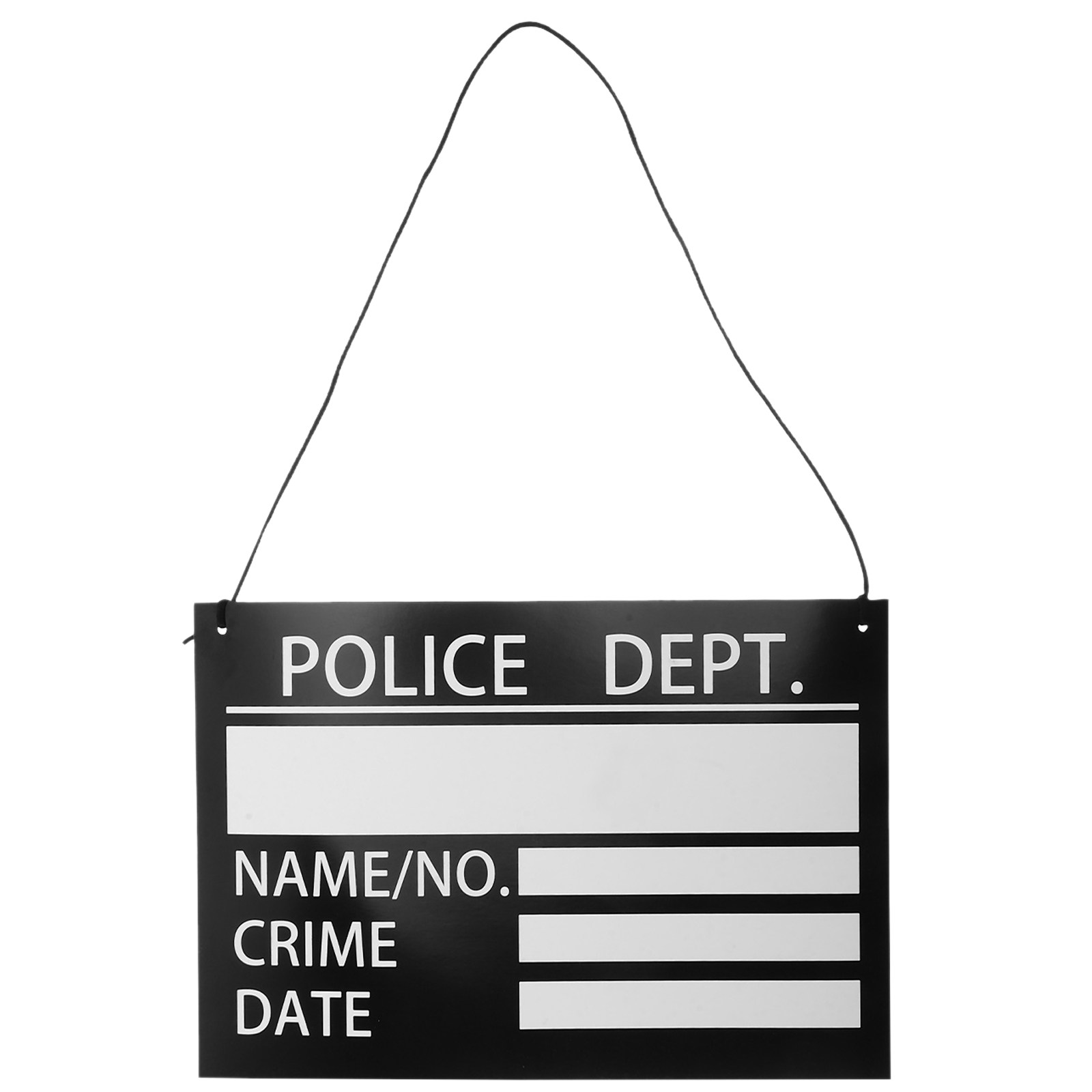 Photography Prompt - Placa de Identificação de Prisioneiro para