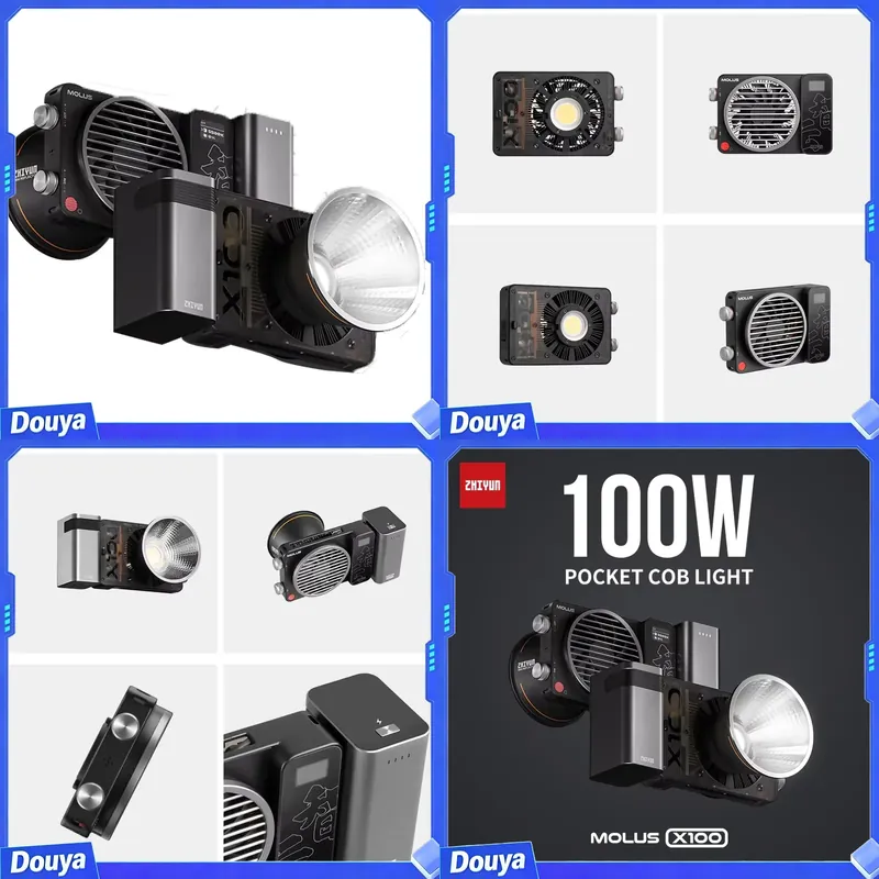 Photography Videos Free - ZHIYUN Molus X100 Luz LED COB
