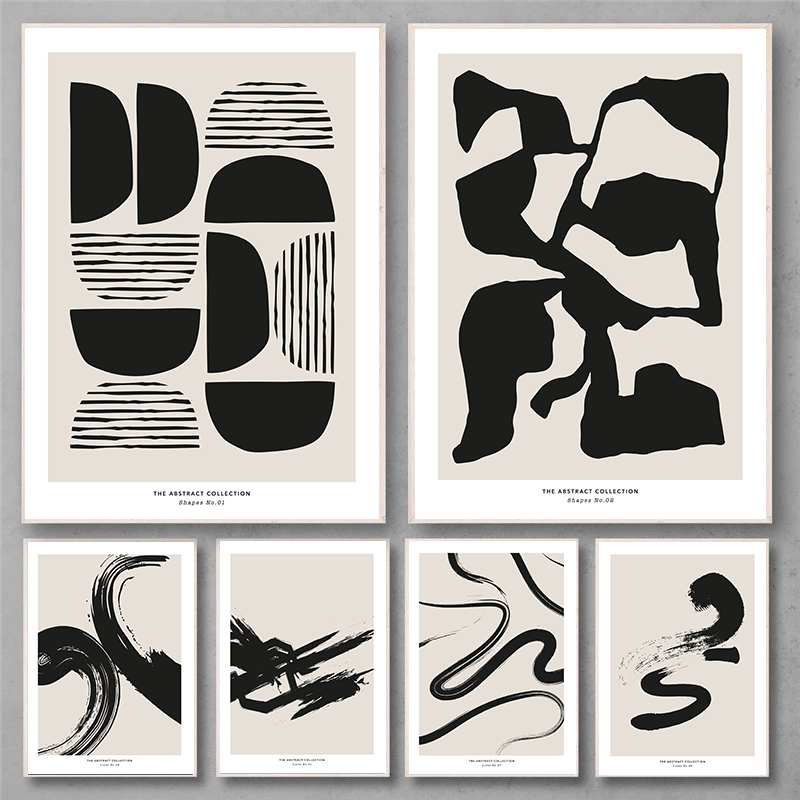 Photography Geometry - Arte de Parede Abstrata Minimalista com