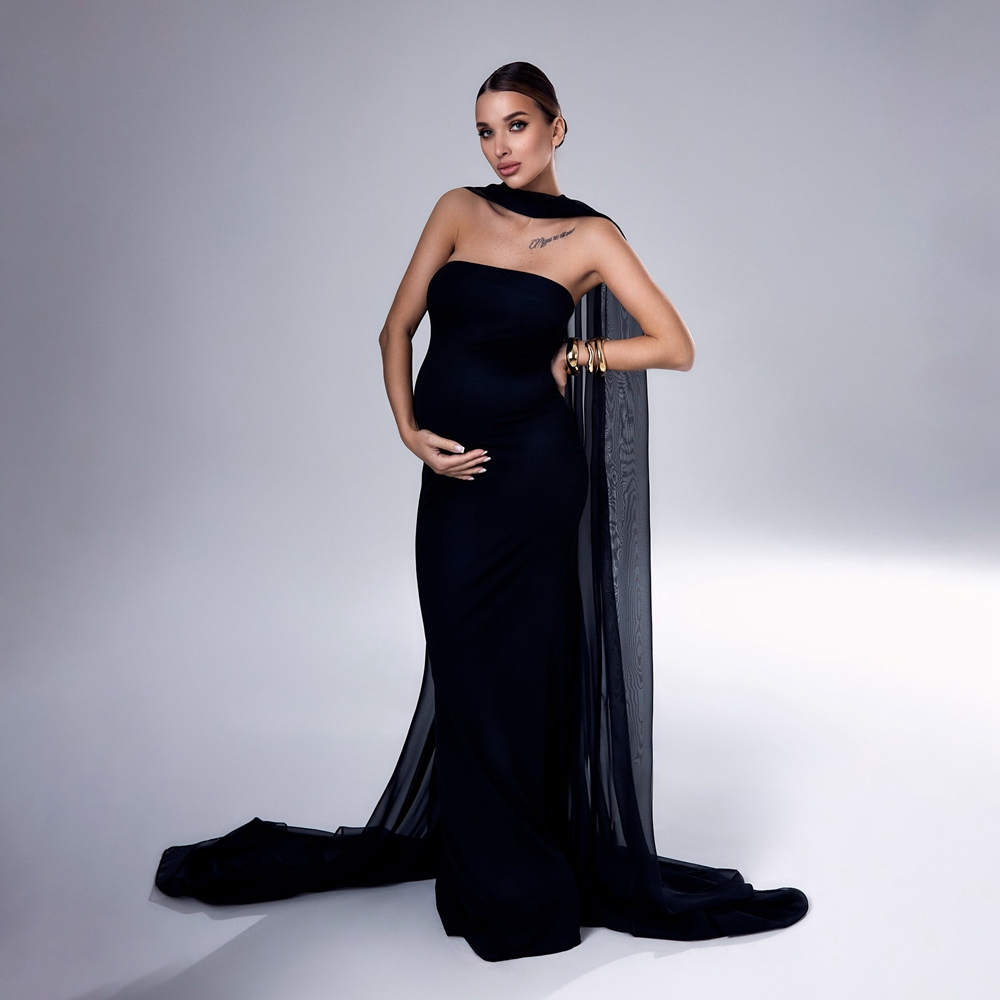 Vestido de Gestante Preto para - Photography Club avaliação e preço